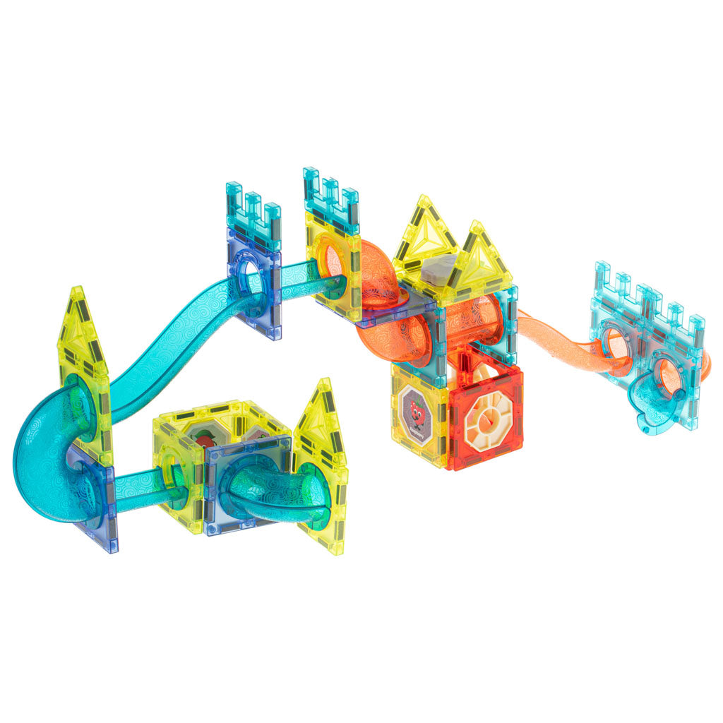 Luminous Magnetic Marble Ball Track – 75-Piece Set