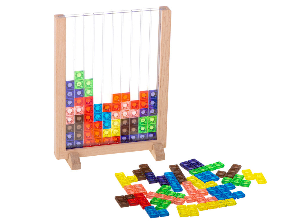 Tetris-stil stående pusselspel
