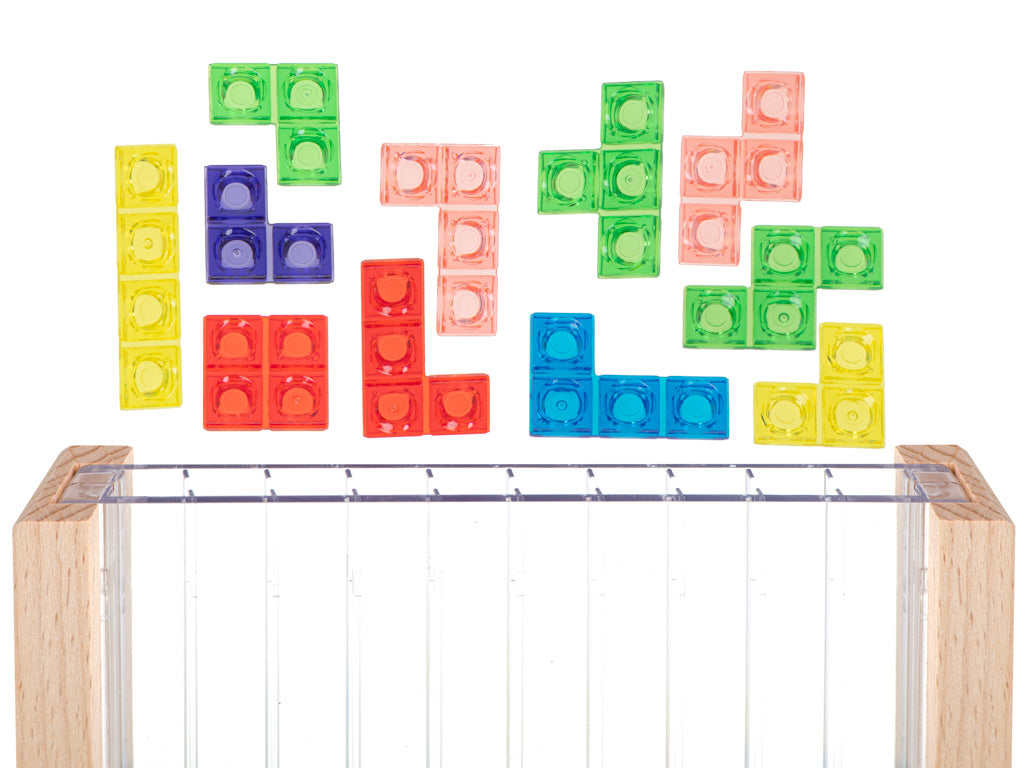Tetris-stil stående pusselspel