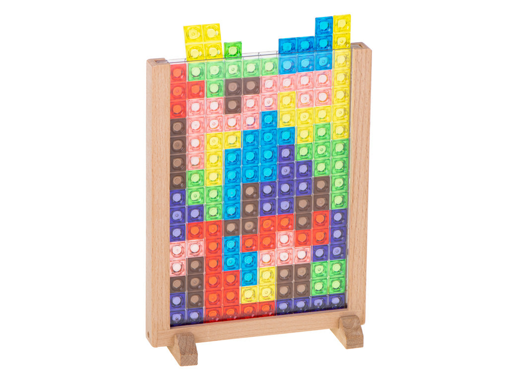 Tetris-stil stående pusselspel