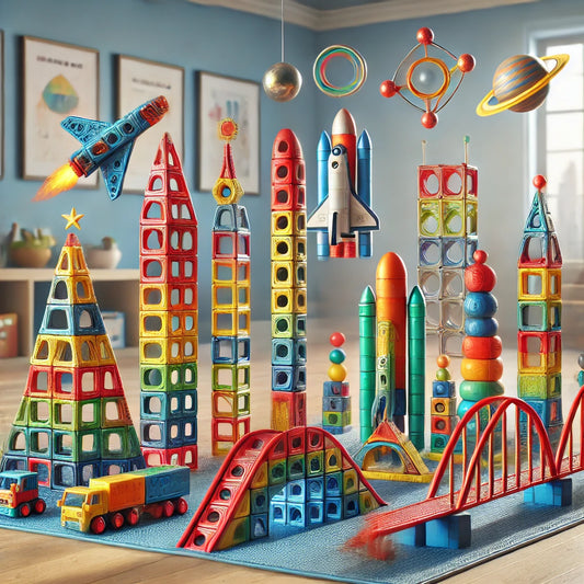 Challenge Your Kids: 7 Fun Magnetic Block Construction Ideas