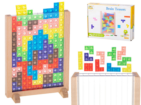 Tetris-stil stående pusselspel